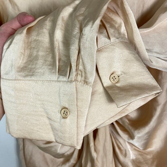 BB Dakota Revolve Tie Curious‎ Dress Champagne Size Small Style BL308547 S NEW - Picture 5 of 10